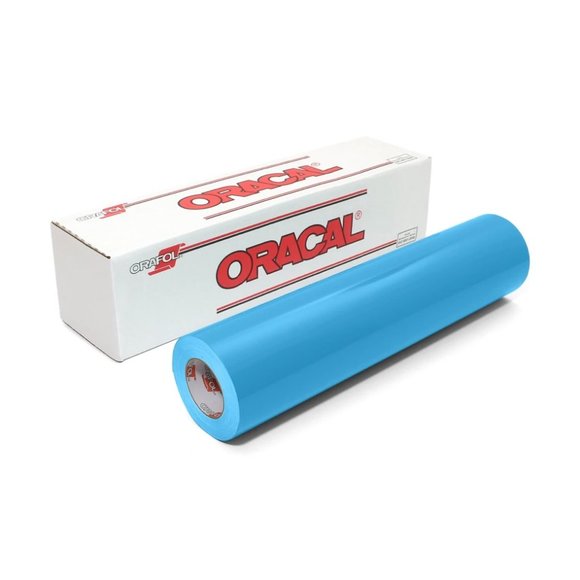 12" x 5 Feet ICE BLUE Oracal 651 Cricut Hobby Craft Decal Vinyl Sticker - Picture 1 of 3